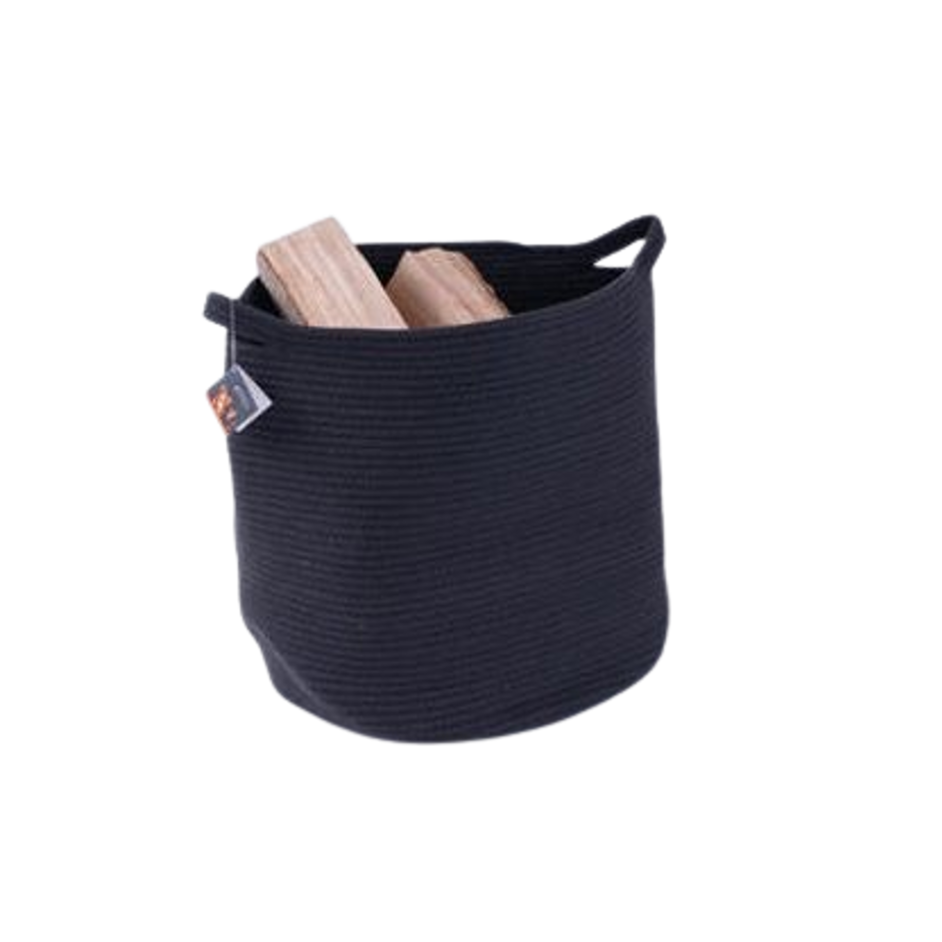 Vedkorg TermaTech bomull/polyester svart